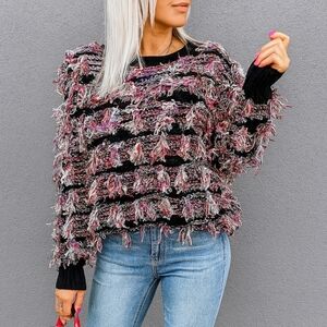 SEINT Oversized Frilly Sweater